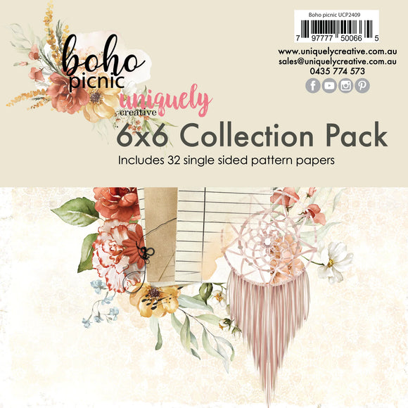 Boho Picnic 6x6 Collection Pack