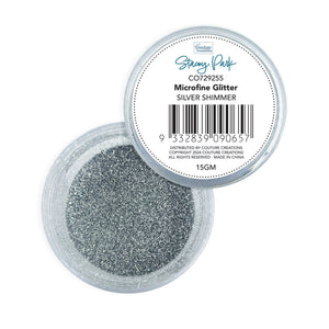 Couture Creations Microfine Glitter - Silver Shimmer