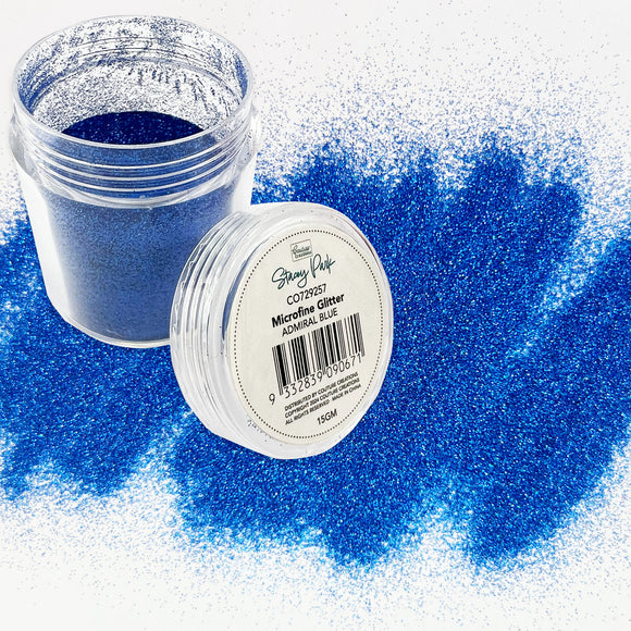 Couture Creations Microfine Glitter - Admiral Blue