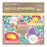 Diecut Ephmera - Homely Florals - 90pc