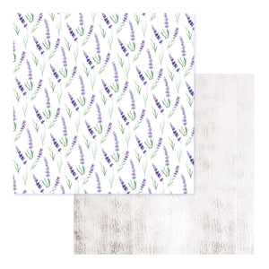 Double Sided Patterned Papers (SOLD BY THE SHEET) - Lavender Love