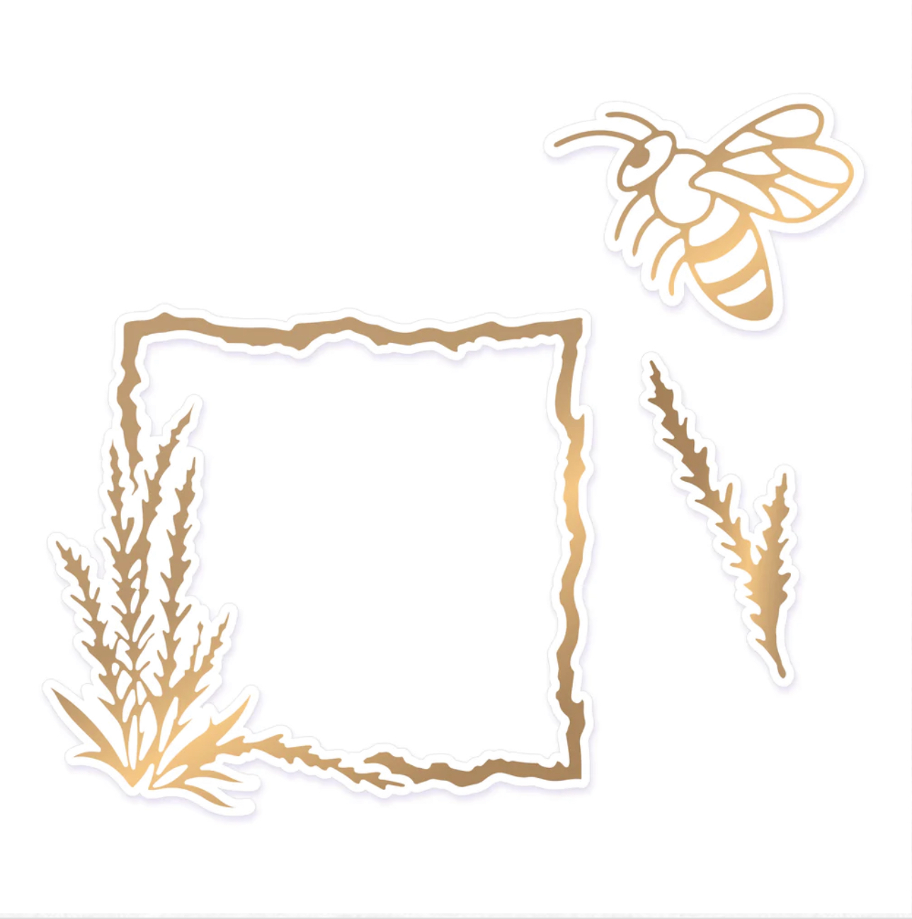 Cut & Create Die Lavender Love - Buzzing Frame