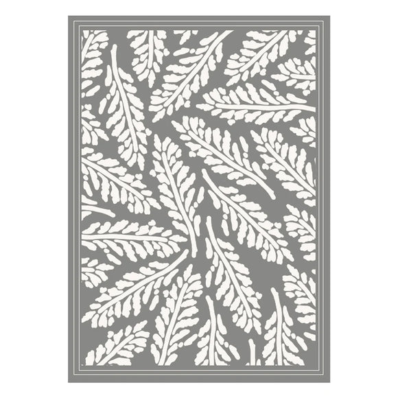 Earthy Delights Stencil - Fern Leaves - 127 x 177.8mm