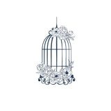 Blues by You - Stamp - Bird Cage