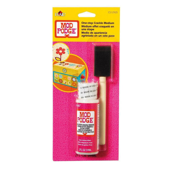 Mod Podge Crackle Medium With Brush 2oz