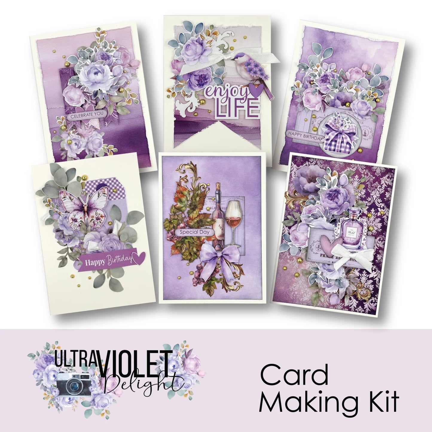 Ultraviolet Delight Card Making Kit