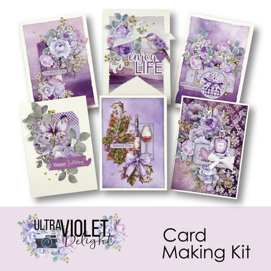 Ultraviolet Delight Card Making Kit