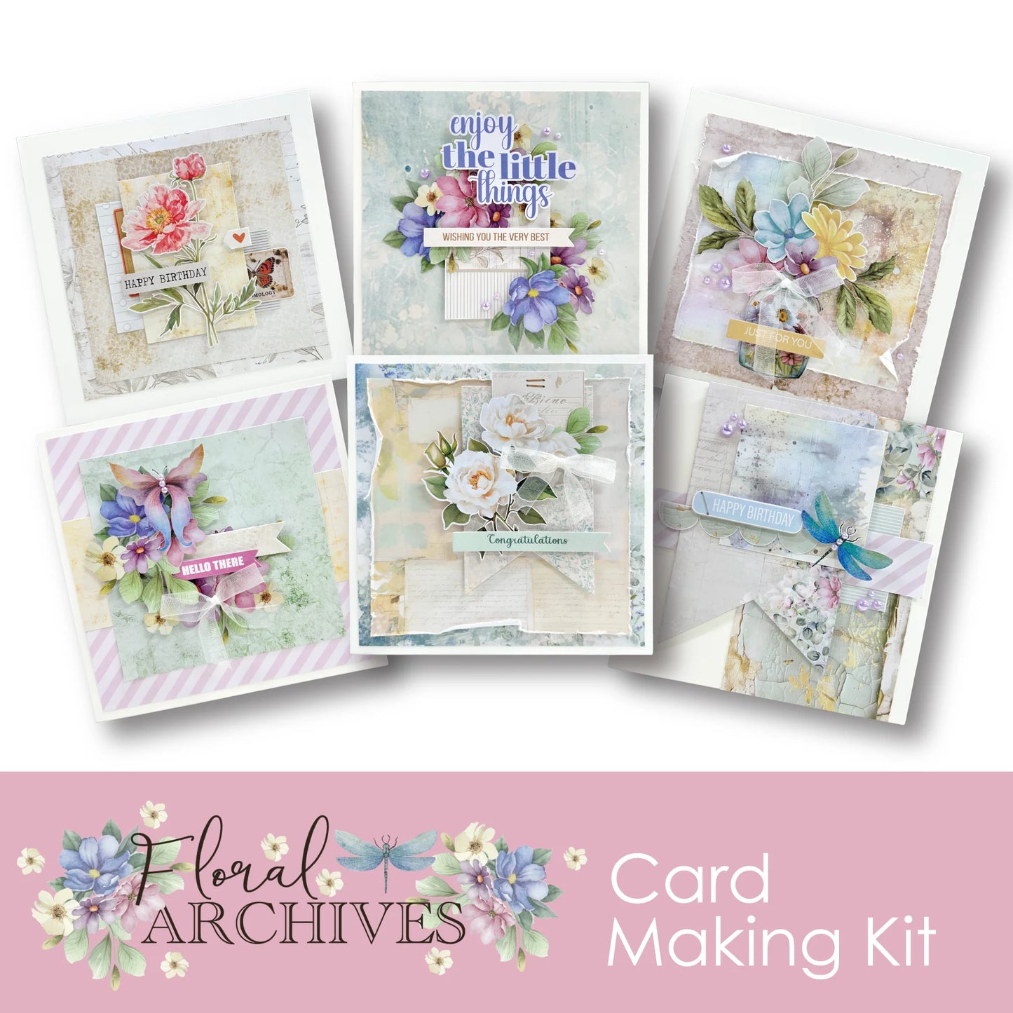 Floral Archives Card Making Kit