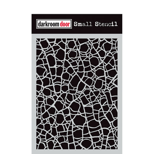 Small Stencil - Crackle