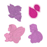 Mushroom Fairies Cling Stamp Set And Die COMBO