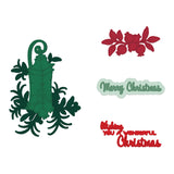Christmas Lantern Cling Stamp Set And Die COMBO