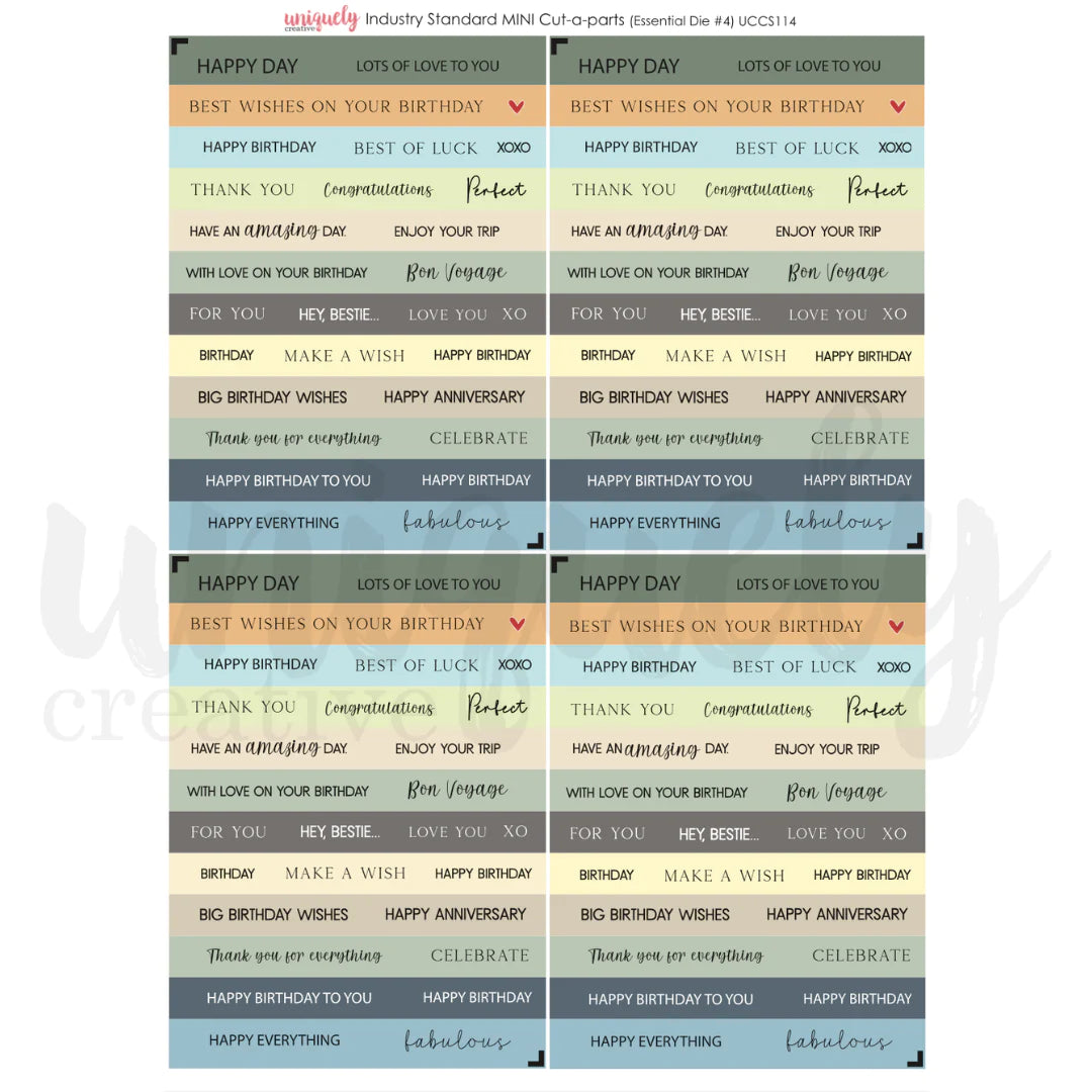 Cut-a-Part Sheet.