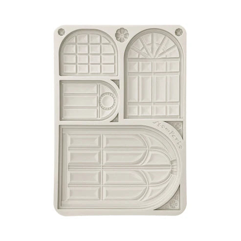 Stamperia - Silicon mold A5 - Masquerade windows