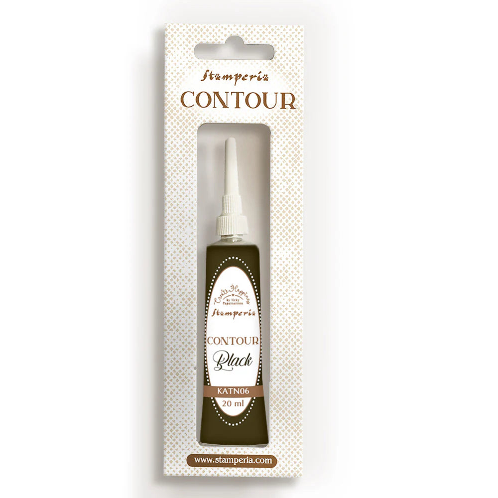 Stamperia Contour Liner Create Happiness