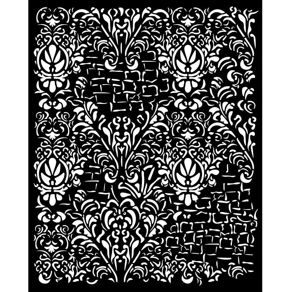 Stamperia Thick Stencil 20x25cm - Master of Magic - Tapestry