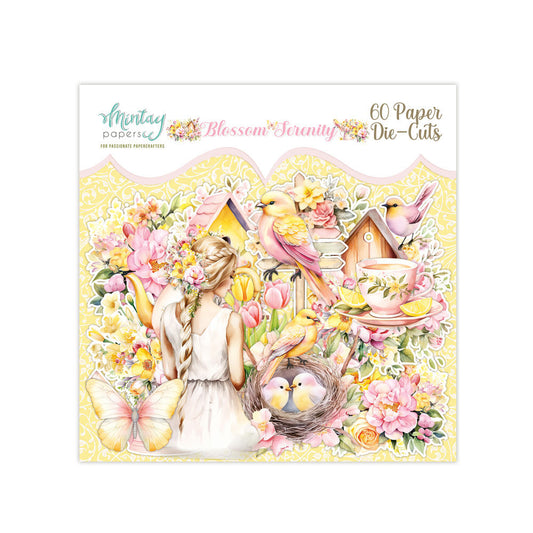 Mintay Papers Die Cuts 60/Pkg Blossom Serenity