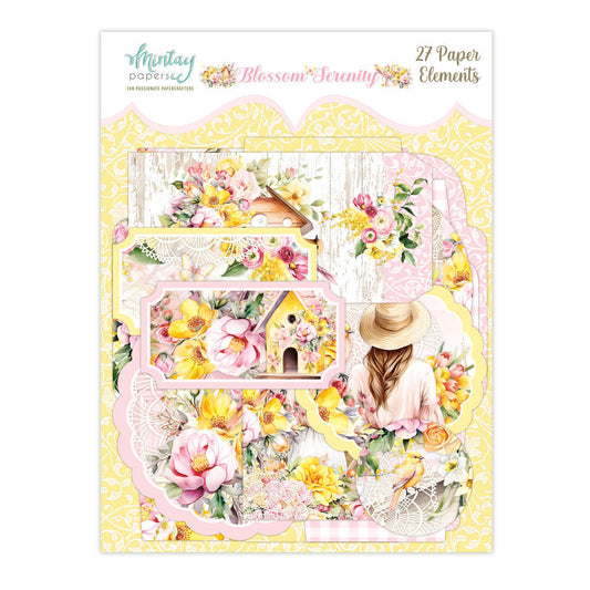 Mintay Papers Elements 27/Pkg Blossom Serenity