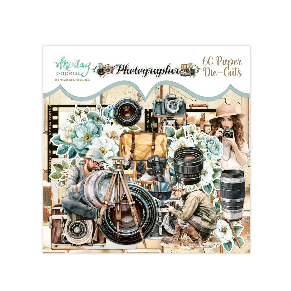 Mintay Papers Die Cuts 60/Pkg Photographer