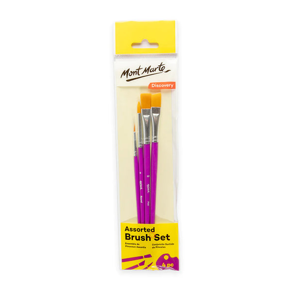 Assorted Brush Set Discovery 4pc