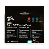 SuperCell Pouring Paint 4pcx60ml - Galaxy