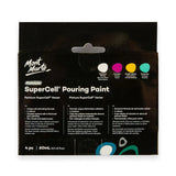 SuperCell Pouring Paint 4pcx60ml-Coral Reef