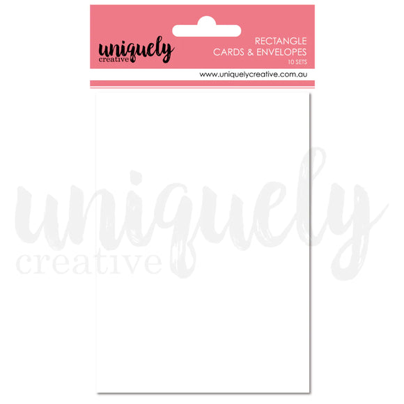 Rectangle card and envelope