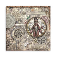 Stamperia Scrapbooking Pad 22 Sheets 12" x 12" Single Face - Master of Magic