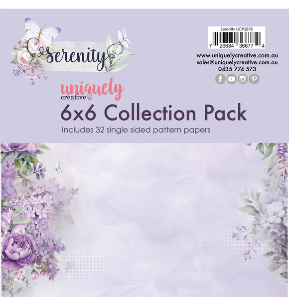 Serenity 6 x 6 Collection Pack