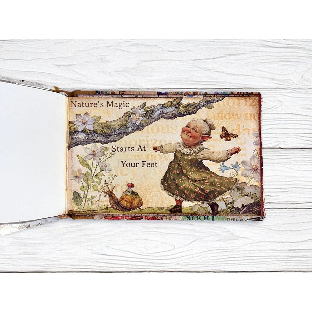 Stamperia Hidden Grove A5 Washi Pad Sheets