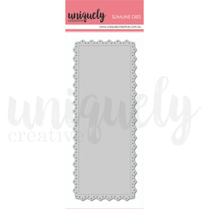 Slim Doily Rectangle Die