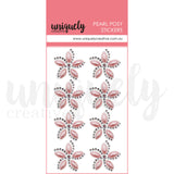 Pearl Posy Stickers