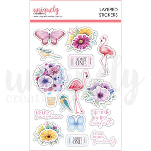 Flowering Utopia Layered Stickers
