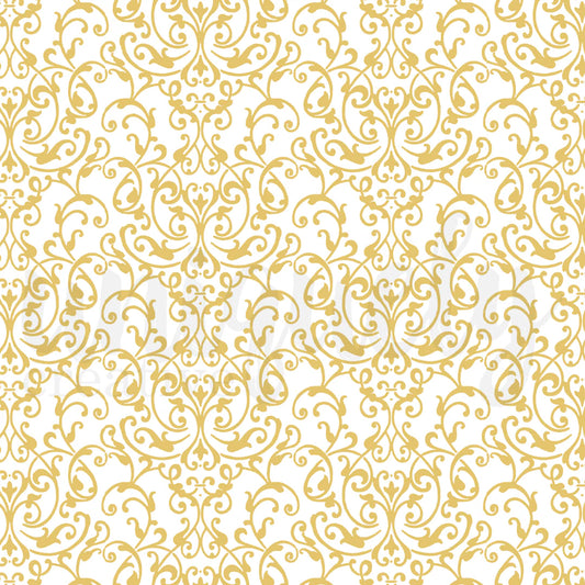 12 x 12 Damask Foil Acetate