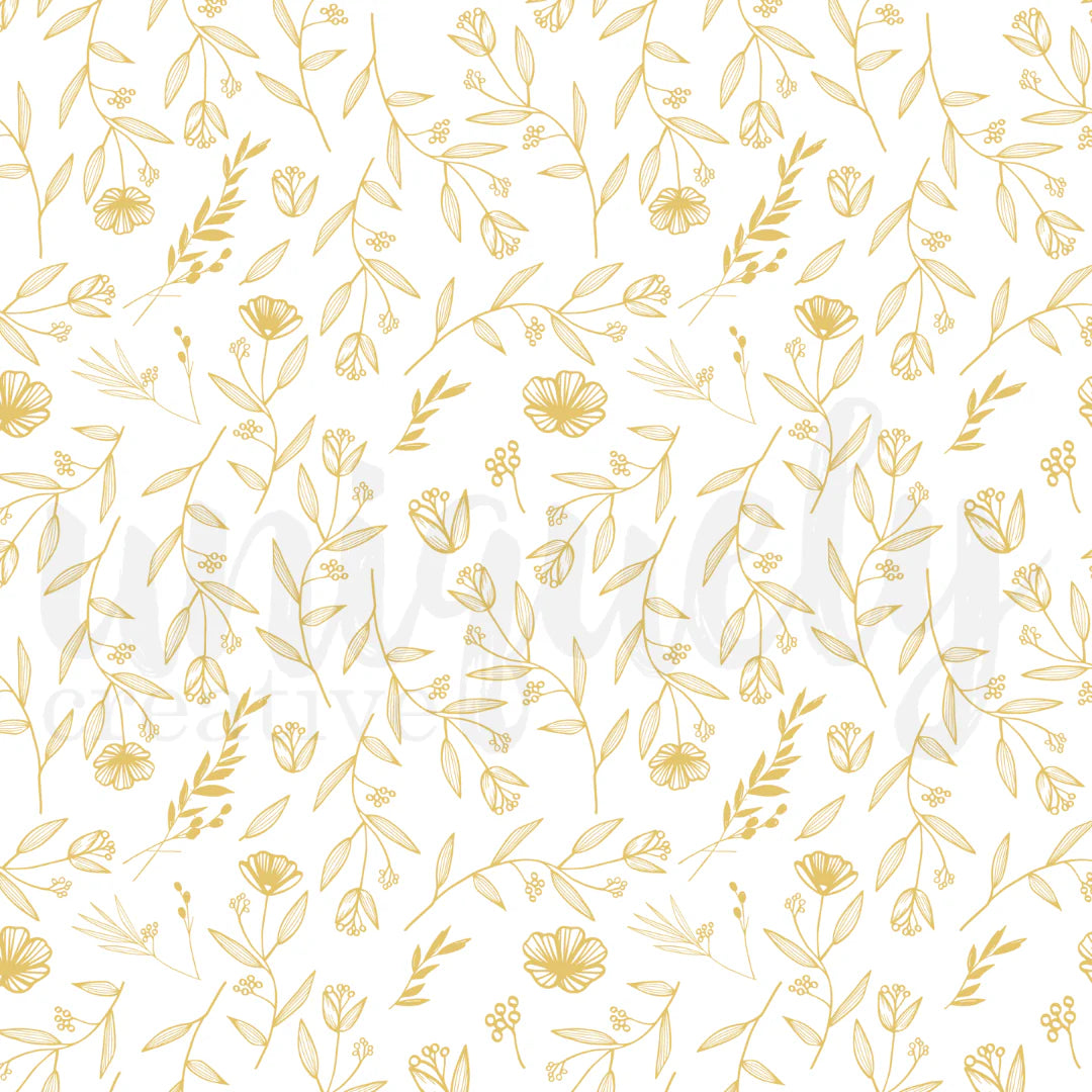 12 x 12 Botanical Foil Acetate