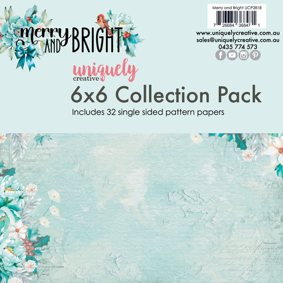 Merry and Bright 6 x 6 Collection Pack