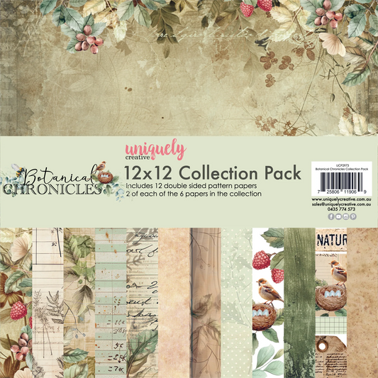 Botanical Chronicles 12x12 Collection Pack