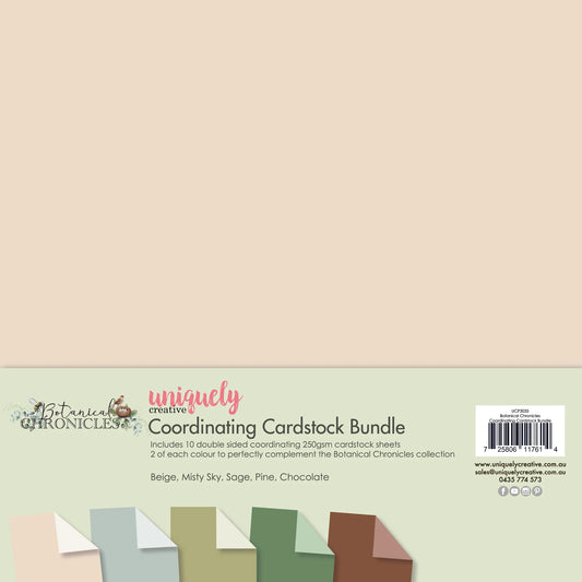 Botanical Chronicles Coordinating Cardstock Bundle