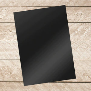 A4 Adhesive Vinyl 10 sheets per pack - Black