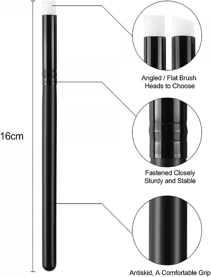 Mini Blending Brush X 3 - Flat Head