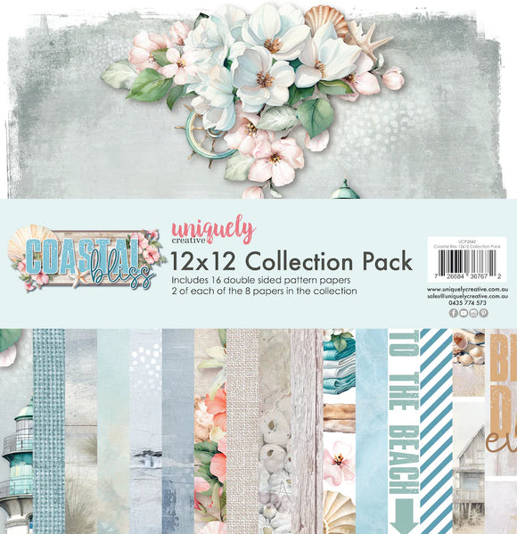 Coastal Bliss 12 x 12 Collection Pack