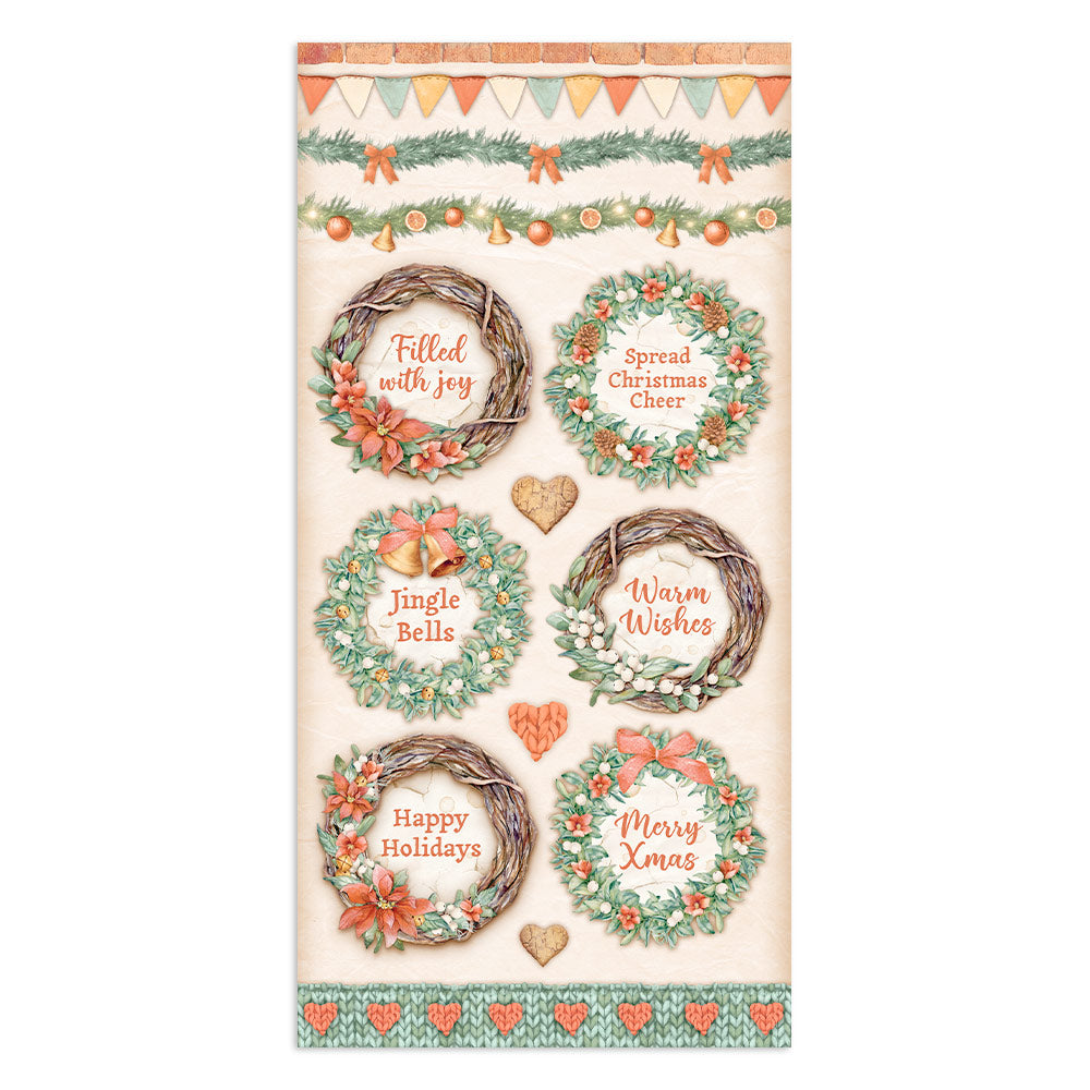 Collectables 10 sheets 15x30,5 (6”x12”) - All Around Christmas