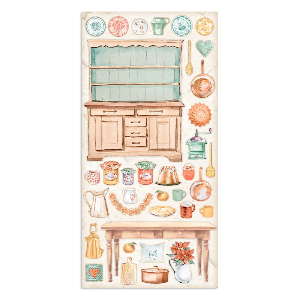 Collectables 10 sheets 15x30,5 (6”x12”) - All Around Christmas