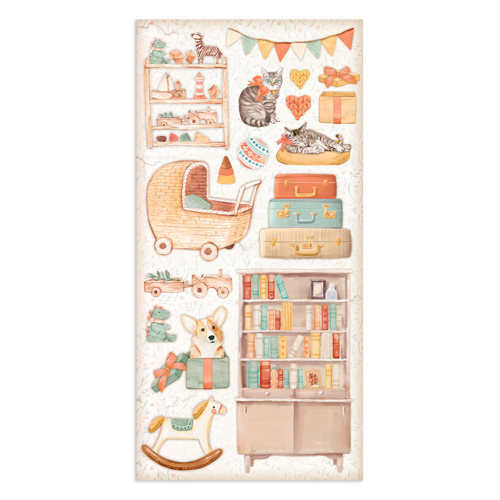 Collectables 10 sheets 15x30,5 (6”x12”) - All Around Christmas