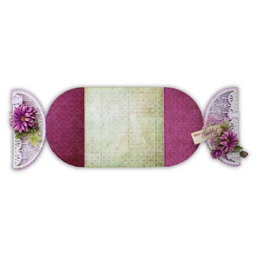 6" x 6" Shutter Fold Card - White