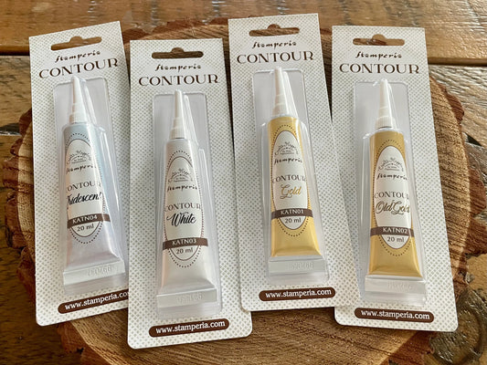 Stamperia Contour Liner Create Happiness