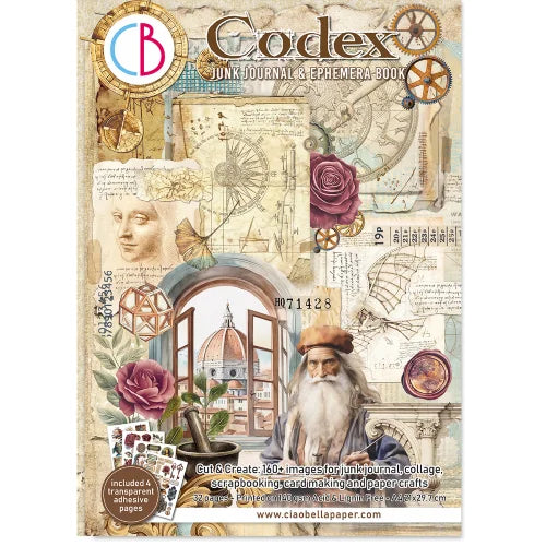 Ephemera Book Codex A4 32/Pkg