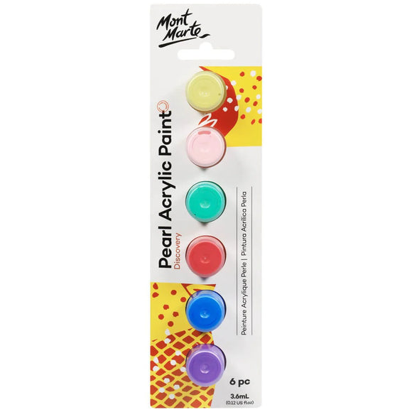 Pearl Acrylic Paint Discovery 6pc x 3.6ml