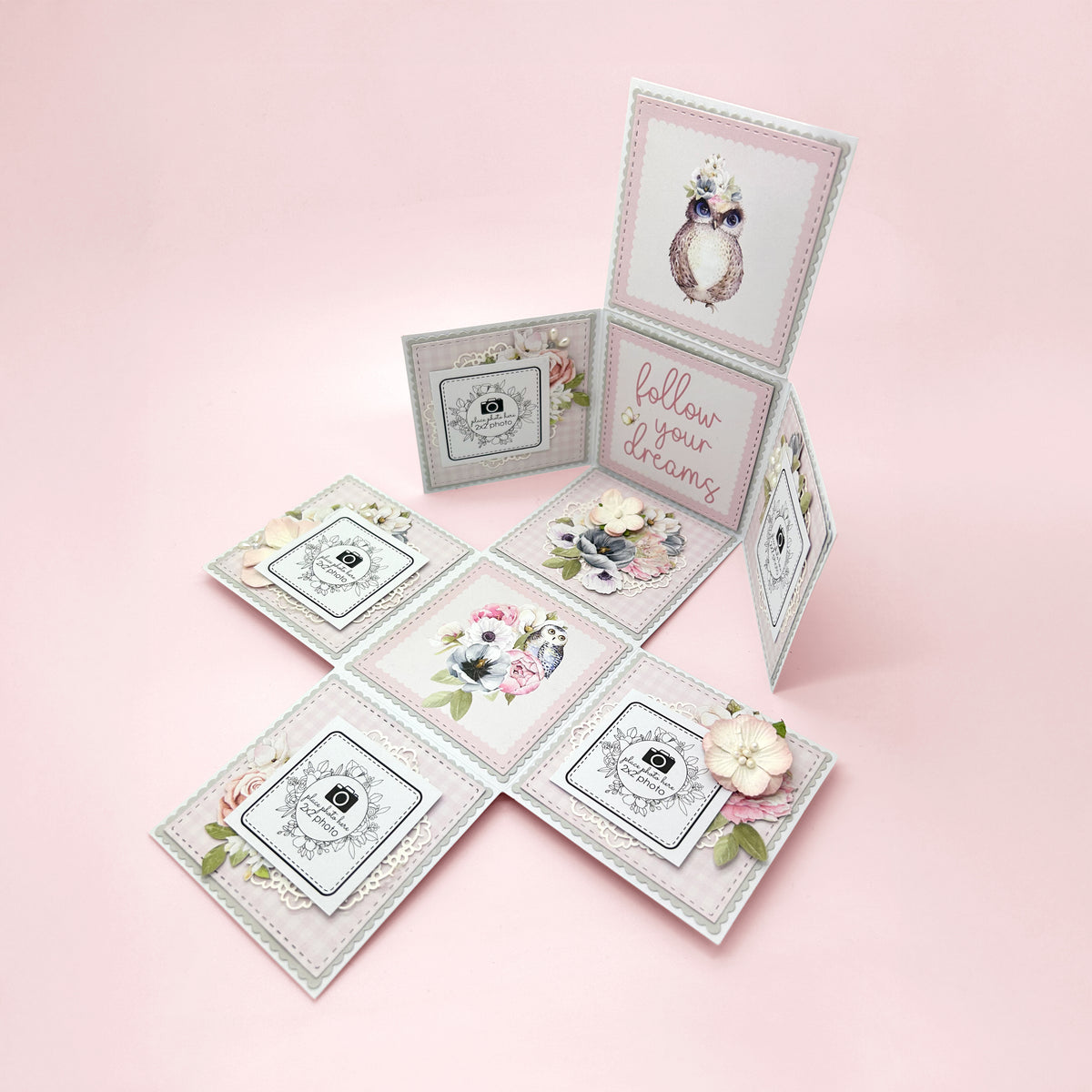 White Memory Box Folio