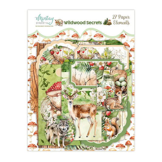 Mintay Wildwood Secrets 27 Paper Elements