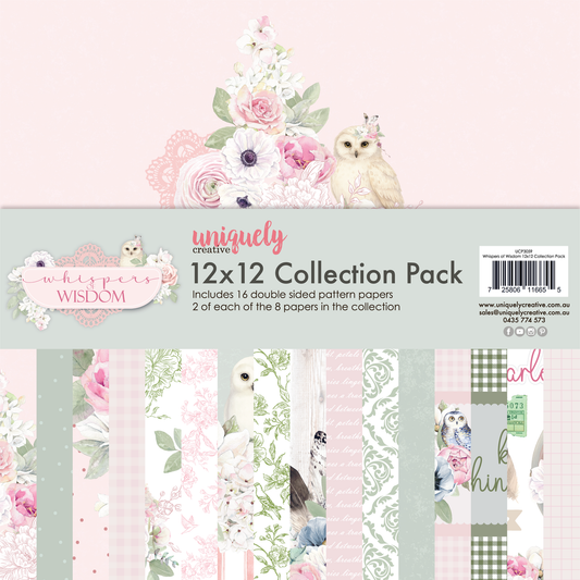Whisper Wisdom 12x12 collection pack